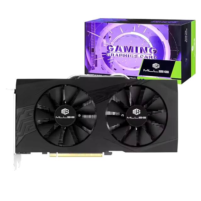 MLLSE AMD RX 580 8GB 2048SP Jeu Carte Graphique GDDR5 256Bit PCI-E 3.0 × 16 8Pin Radeon GPU Rx 580 Carte Vidéo