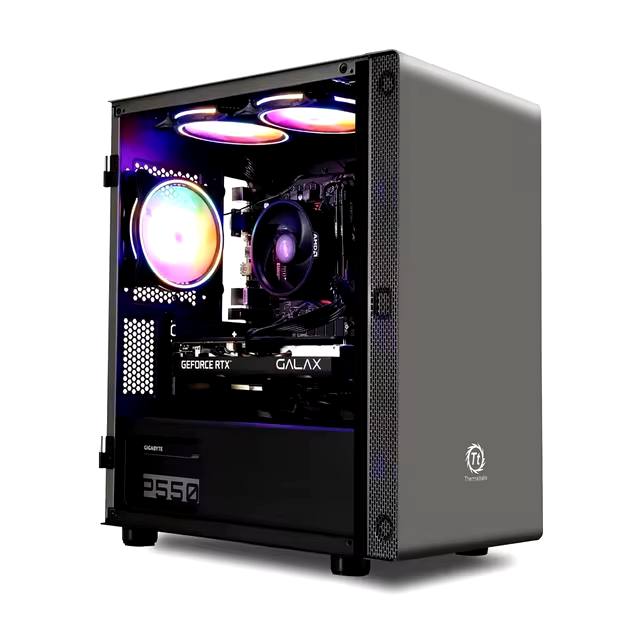 MXZ-Ordinateur de bureau pour PC de jeu, Ryzen 5 4500 RTX3060, 500 Go, NVcloser, Windows 10 Pro Key, Unité système, Personnalisé